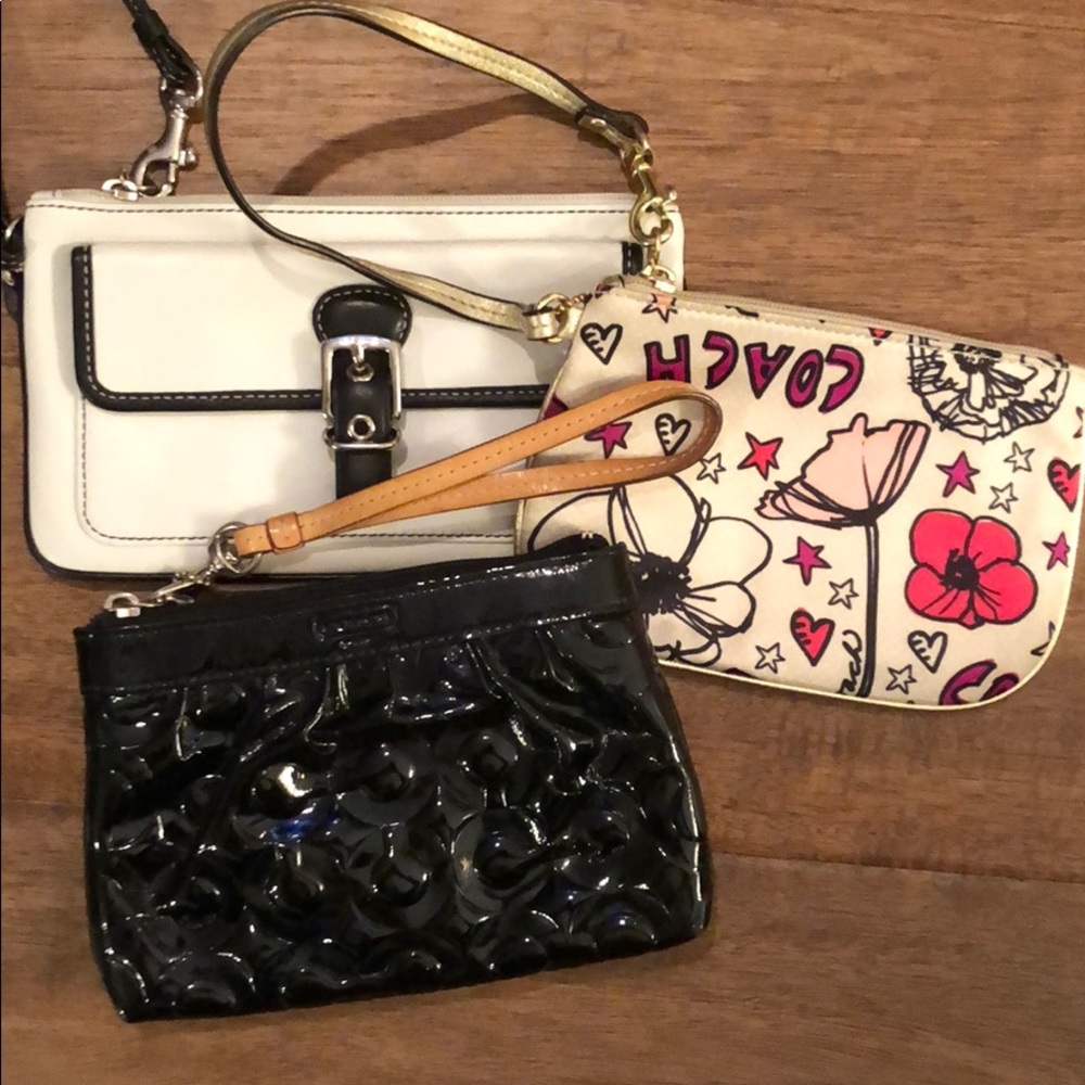 Coach wristlet bundle!
